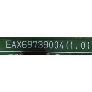 MAIN PARA TV LG / NUMERO DE PARTE EBR38625101 / EAX69739004(1.0) / 2JEBR01000DN / IO2O1105TG / MODELO 43UR640S0SD.SWFGLJM	